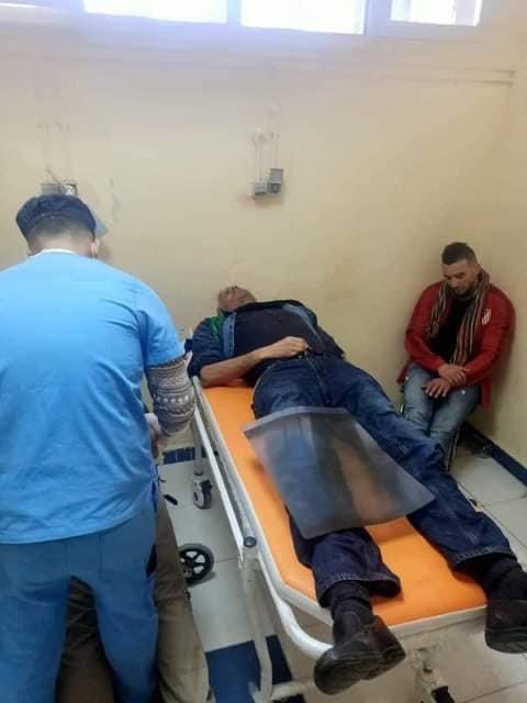 DZUnitedCA's tweet photo. STOP THE VIOLENCE AGAINST ALGERIAN CITIZENS! 
Rachid Nekaz in the hospital! #StopTheViolence  #FreeAlgeria #Hirak2  #AlgerianRevolutionFeb22 https://t.co/MctBxG30v8
