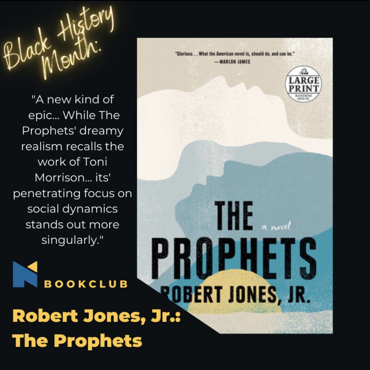 The_Normies's tweet photo. Book club is coming up this Sunday! Who will be joining? #TheNormies #AllOfMyHomiesAreNormies #BlackHistoryMonth #TheProphets #RobertJonesJr #BookClub #Bookstagram https://t.co/3kG68P6dHW