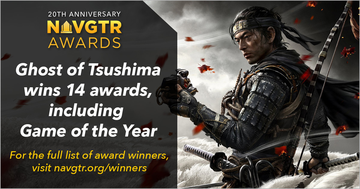 The Game Awards on X: Congratulations Ghost of Tsushima and  @SuckerPunchProd -- the fans have chosen you as their pick for Player's  Voice!  / X
