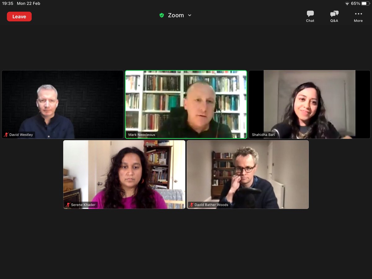 Loving the critical discussion around the political use (exploitation) of #resilience and the self-criticism and ‘being responsible’ it generates. Apparently in a town in Italy people can get fined if they use this term,brilliant! ⁦<a href="/David_Westley/">David Westley</a>⁩ ⁦<a href="/MDX_Psychology/">Psychology@MDX</a>⁩