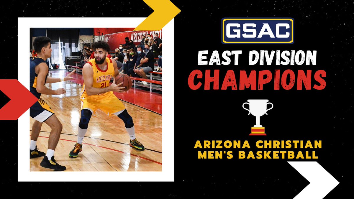 gsacsports's tweet photo. M🏀 East Division Champions‼️🏆

The 5th ranked @ACUFirestorm are headed back to the @NAIA National Tournament. @ACUMBB secured the GSAC East conference championship on their home floor this past weekend by sweeping #24 William Jessup. https://t.co/QrsdFHmfXK