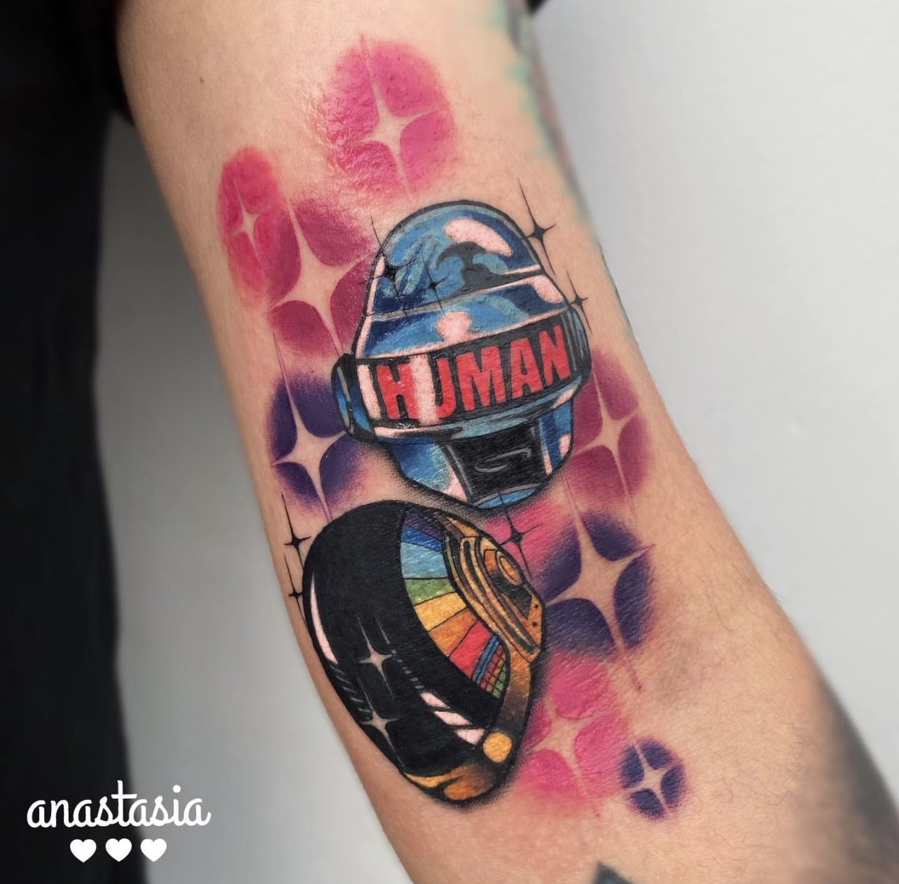 Daft Punk by Mason TattooNOW