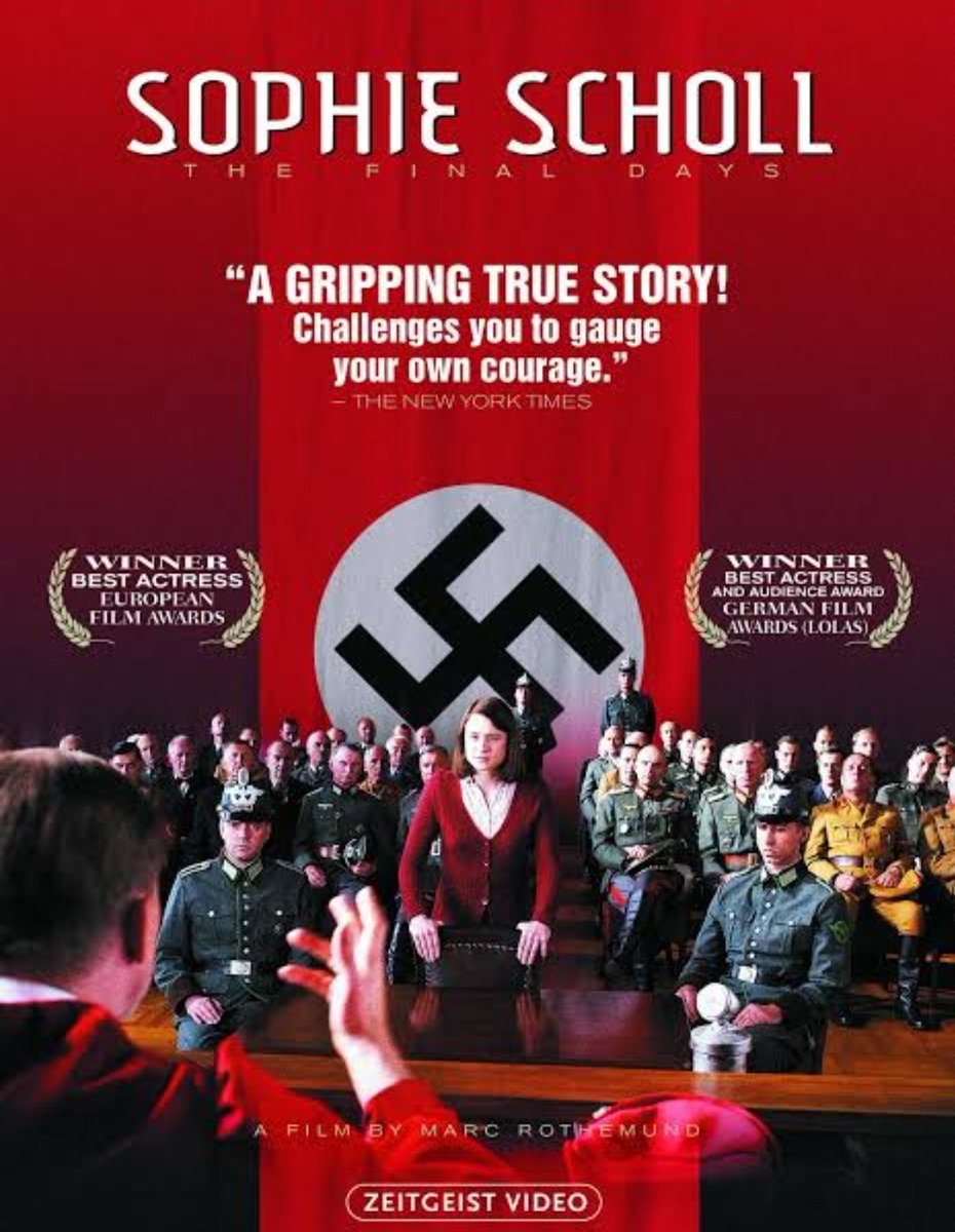 HukukiBaykus's tweet photo. O zaman bu akşama Scholl kardeşlerin anılarını yaşatan etkileyici bir film bırakalım.  https://t.co/brWS6BjTQx https://t.co/ER0P6c5oJz