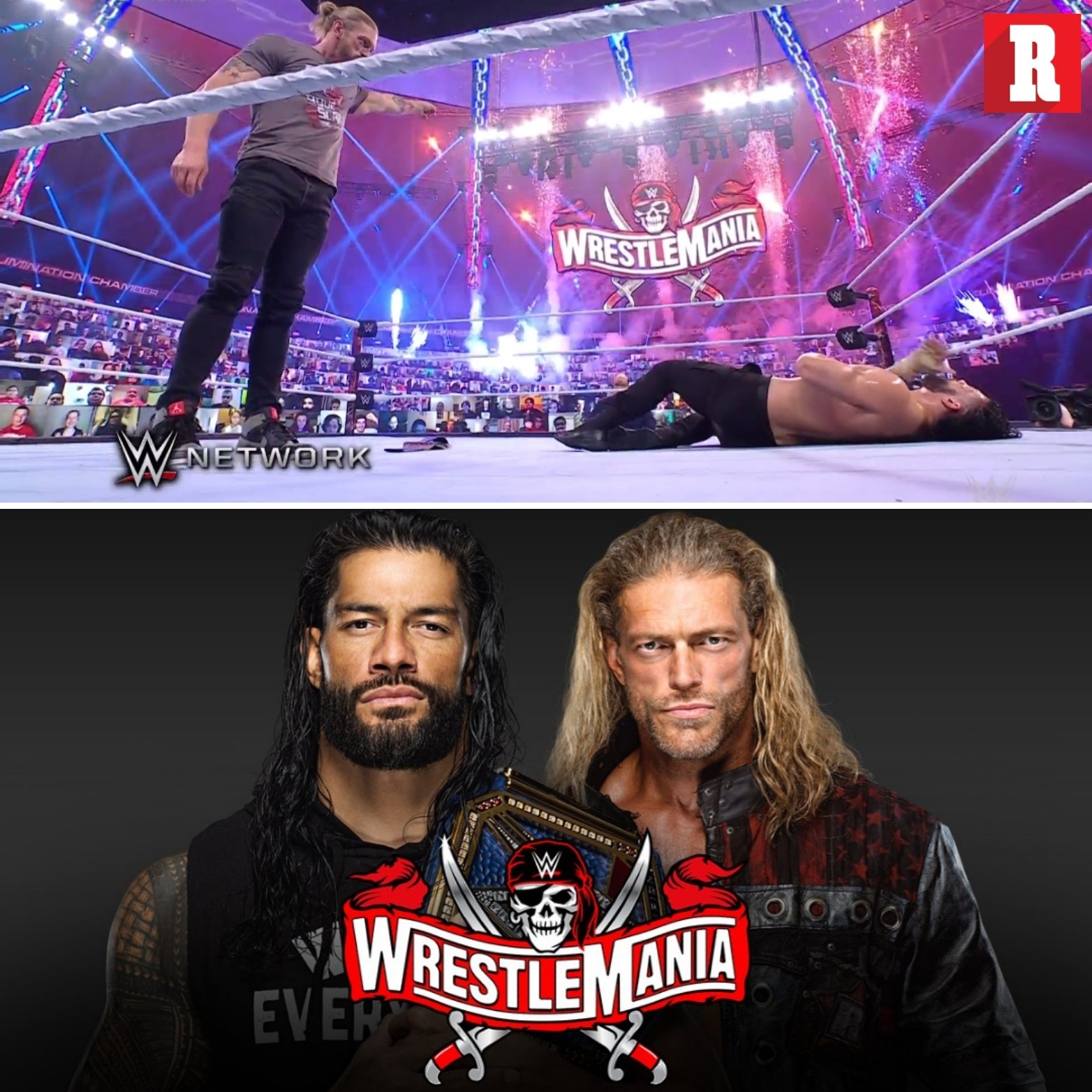 Diario Record Oficial Wwe Confirma La Lucha Por El Campeonato Universal Entre Roman Reigns Y Edge Para Wrestlemania Ayer La Superestrella Categoria R Dejo En Claro Con Una Lanza