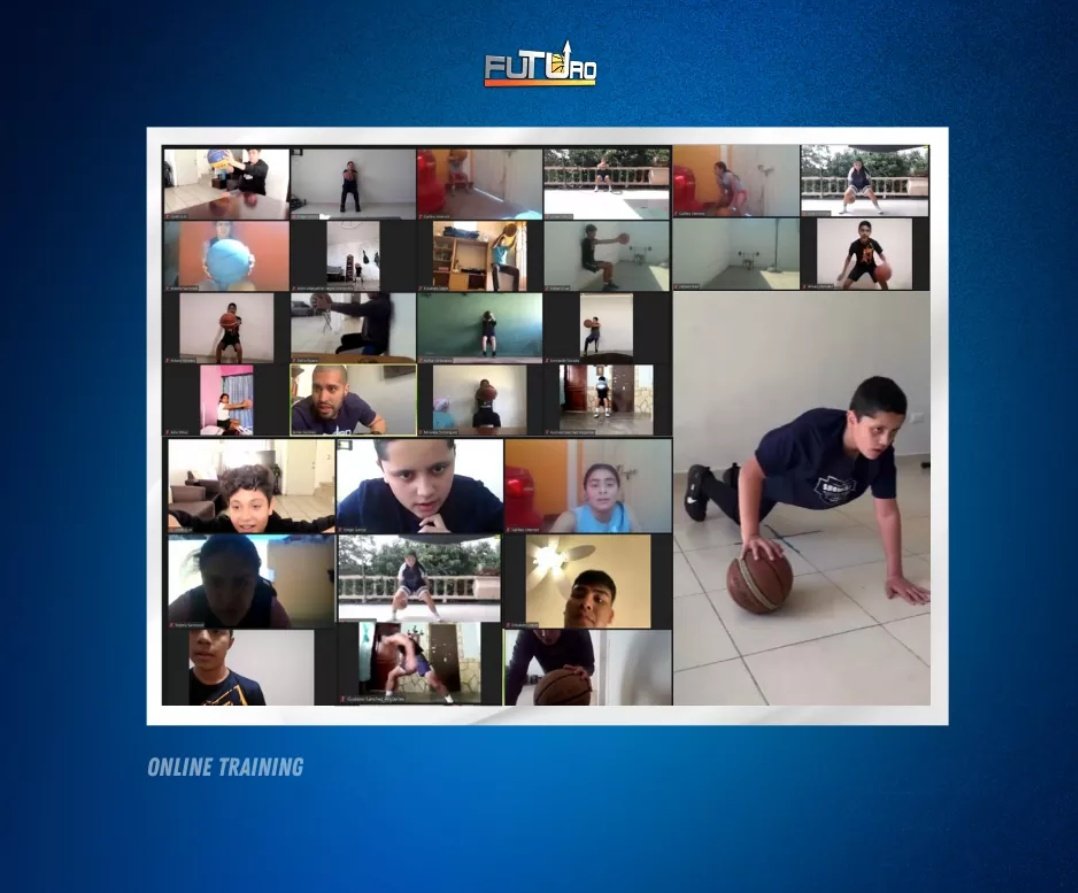 TuFuturoBasket's tweet photo. 🏀💻ONLINE TRAINING 🏀💻

Se realizaron sesiones virtuales gratuitas el pasado fin de semana, en dónde jóvenes de distintos puntos del país se conectaron para recibir instrucciones del coach Jaime Godínez.

Agradecemos su participación 👏🏽👏🏽 https://t.co/cshPTWKMOv