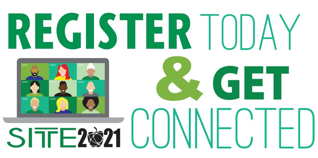 SITE 2021 Registration Open Now Through March 15! Register today and start connecting with our community of teachers, researchers &amp; innovative leaders. #SITE21 #SITEConf- mailchi.mp/c3be9453ca80/s…