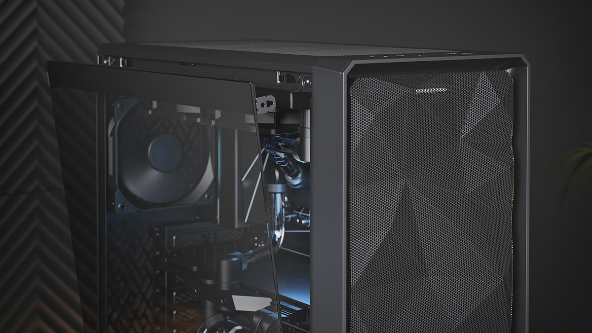 fractalofficial's tweet photo. Saying goodbye to the bolts! 👋
#Meshify2Compact
The Meshify 2 Compact has a seamlessly integrated TG panel with steel frame support and bolt-free top-latching mechanism.
https://t.co/YFIKTrWD6u https://t.co/xeRyosXHtE