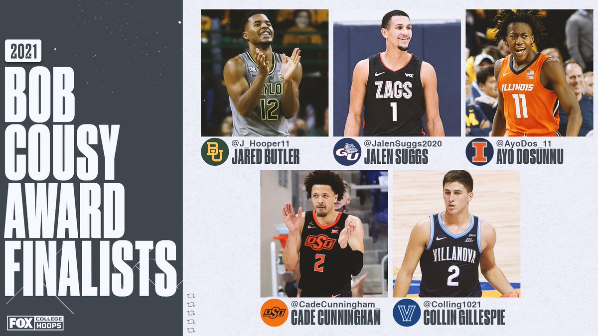 RT @CBBonFOX: The Bob Cousy Award finalists have been announced!

Who gets your vote? https://t.co/niEFXswK2W