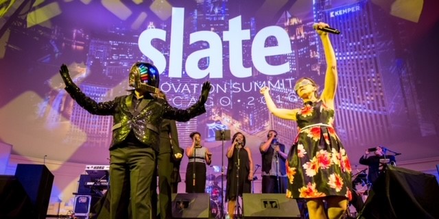 Today we are paying our respects to #DaftPunk and hoping there will still be #OneMoreTime this dynamic duo will work together. Curious to see how Alexander is handling the breakup news? Check him out here:
instagram.com/p/CLmrnIKszs0/ #DaftPunkForever #SlateMusic #SlateAfterDark