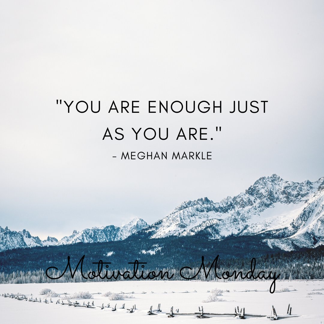 UnionStuAct's tweet photo. #MotivationMonday "You are enough just as you are." - Meghan Markle

#UnionStuAct #UnionGetInvolved #UnionCollege https://t.co/kMQYM55Lha