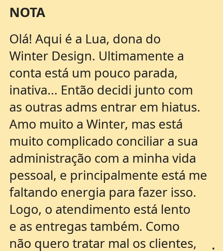 Winter Design HIATUS tweet media