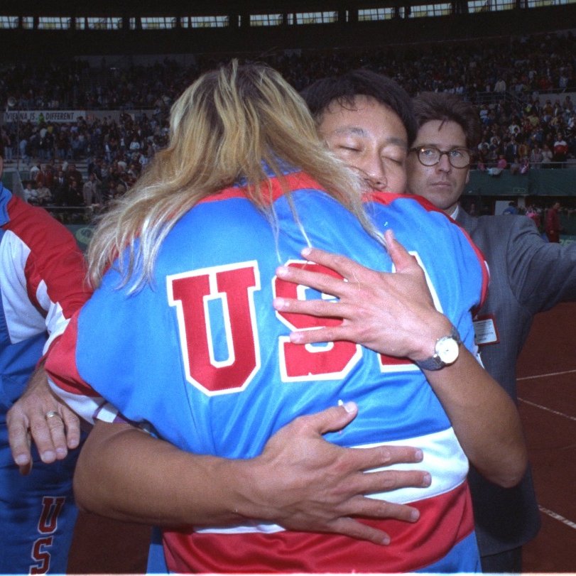  1990 Davis Cup champion with Team USA 1989 Roland Garros men\s singles champion

Happy birthday, Michael Chang! 