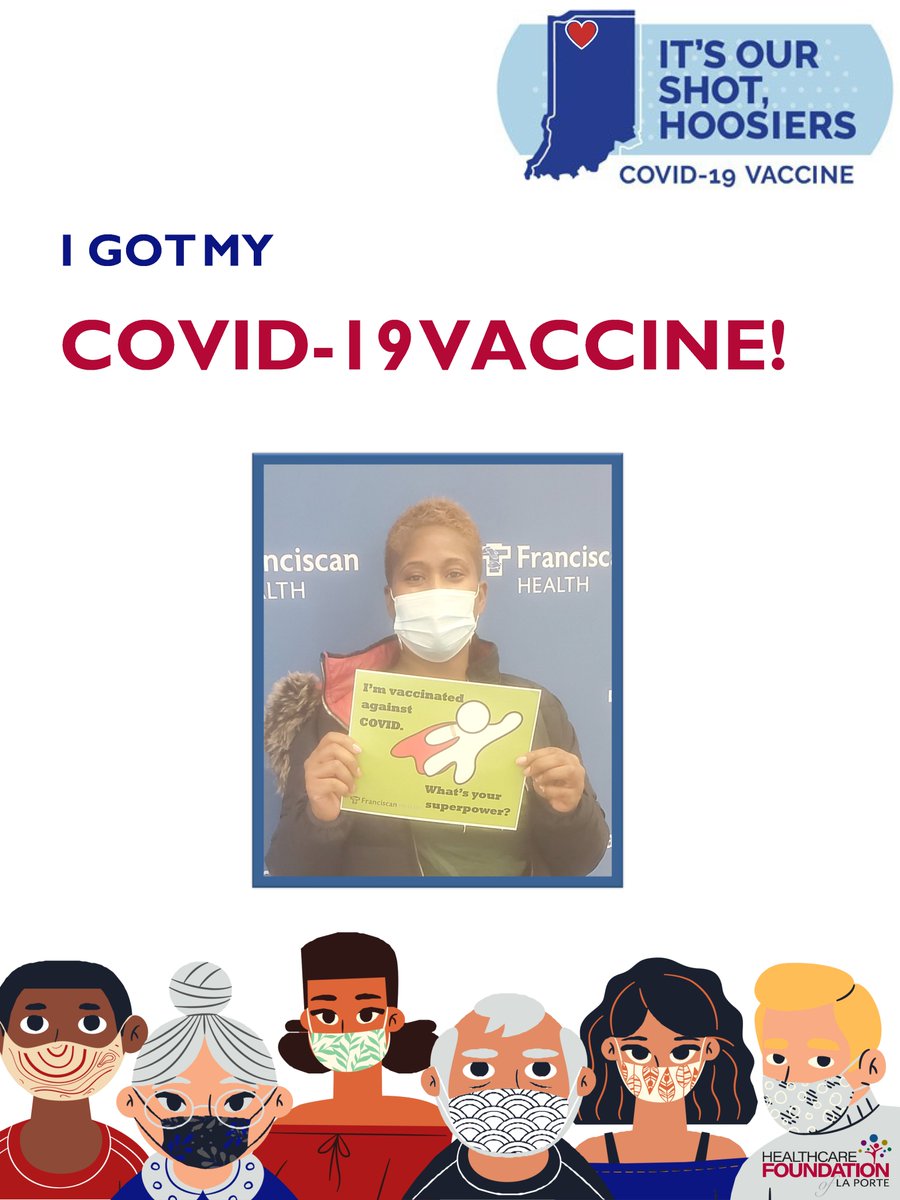 Jennifer got her vaccine. Make sure you do too! “I got vaccinated to prevent sickness, because that is what you do.  I got vaccinated for my family, and to be the example. I believe in helping my community be healthier."