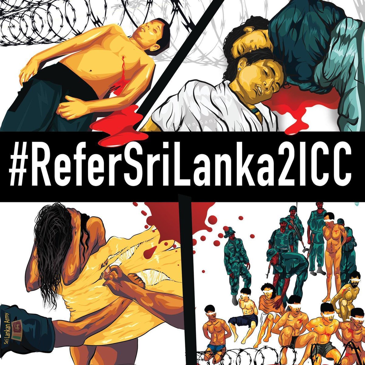 Mr__Thamizh's tweet photo. #JusticeForTamilGenocide 
#ReferSrilanka2ICC
#GenocideSrilanka https://t.co/hJbOEZB7UN