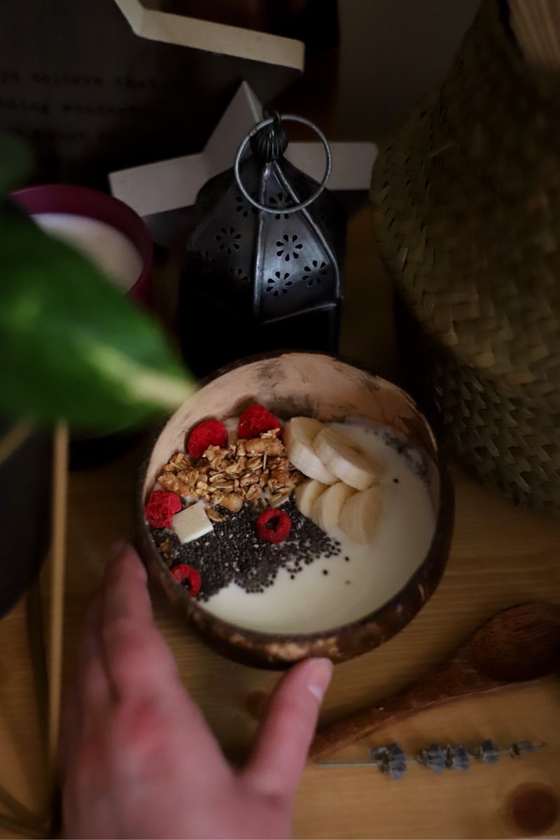 virtuallyeco's tweet image. Delicious yoghurt bowl for lunch today 🤤