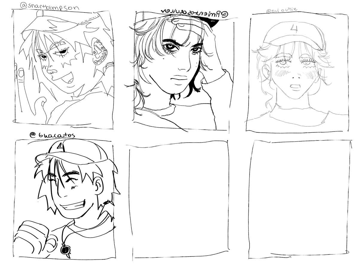 i never finished these in fact this character AND some of your artstyles have developed a bit since then so im sowy </3 but here anyways 