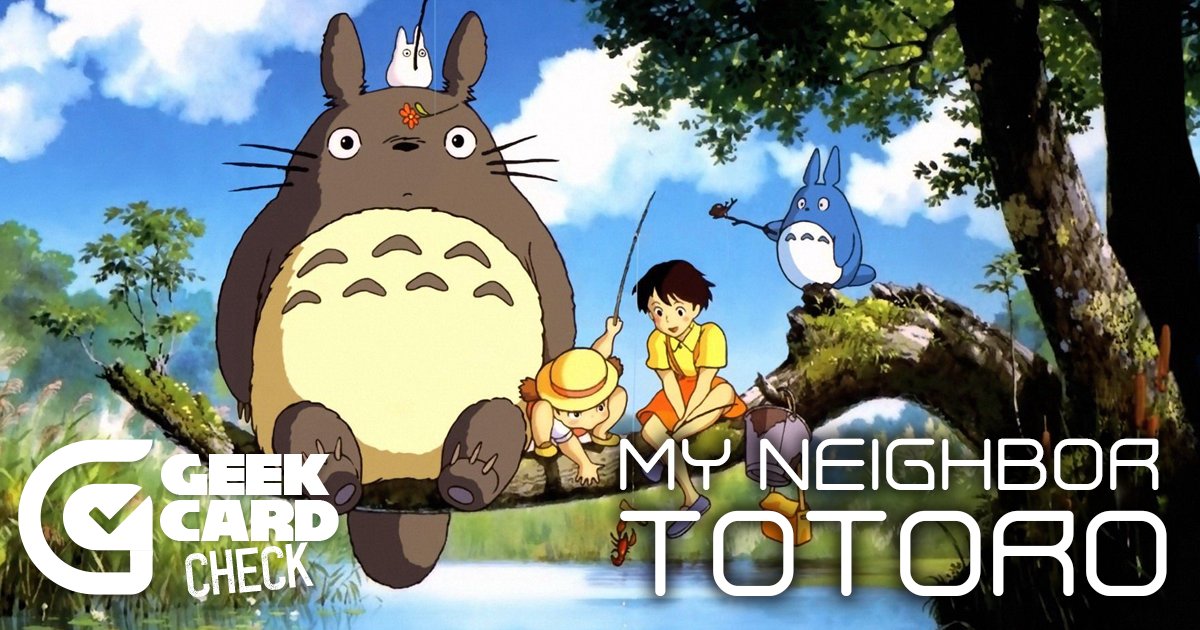 GeekCardCheck's tweet image. NEW EPISODE!!

This week we dwell in the delightful and discuss the #StudioGhibli masterpiece My Neighbor #Totoro, written and directed by Hayao Miyazaki!

Link: bit.ly/2P3dZIE

#PodernFamily #UnderDogPods #podcast #MondayMotivation