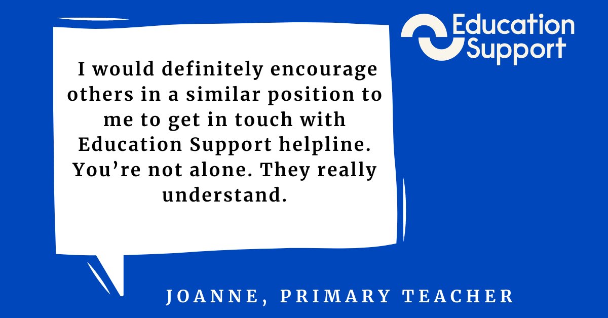 How are you feeling today? Could reaching out to chat make a difference to you like it did for Joanne? Our helpline is always here for you: 08000 562561. 
ow.ly/Ak6O50DxYBY