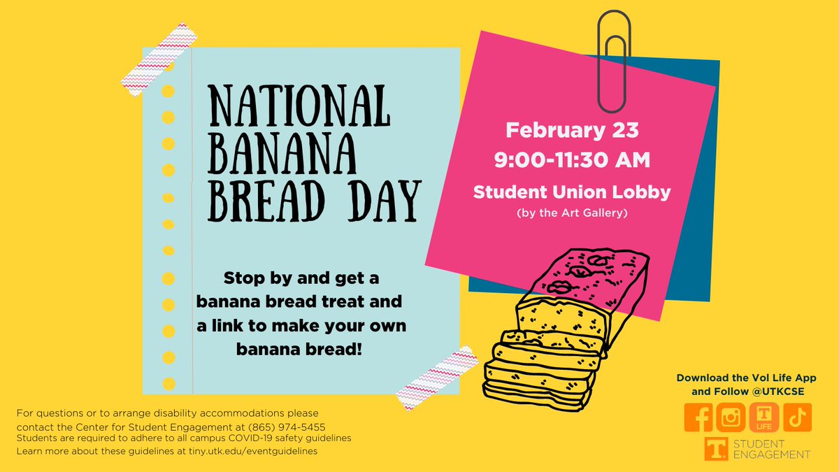 Stop by our table tomorrow between 9-11:30 for a banana bread muffin!