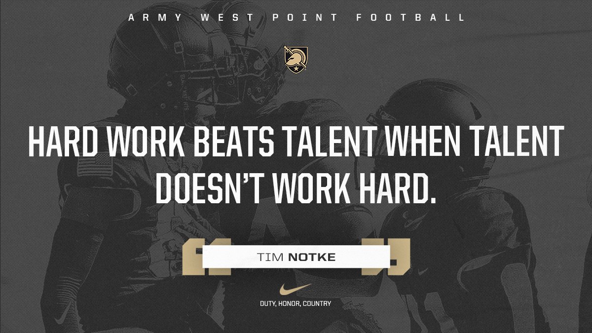 Keep working. 

#MondayMotivation 
#GoArmy