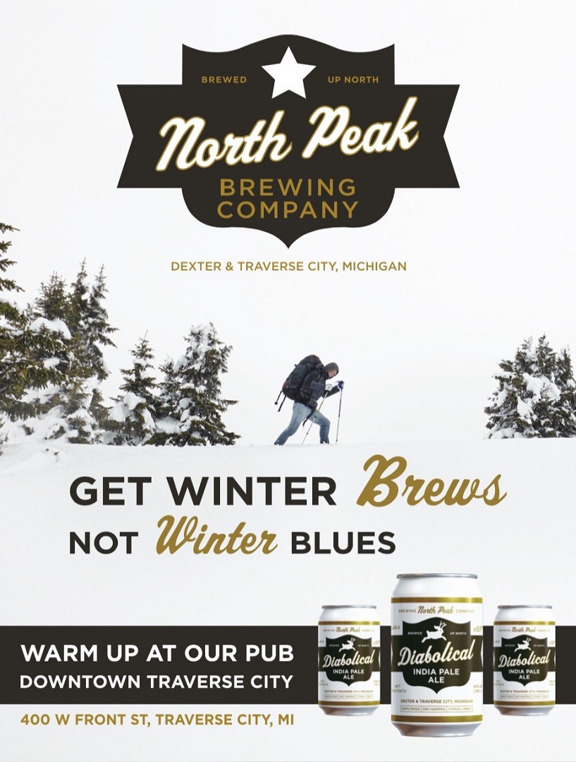 northpeakbeer's tweet photo. Get winter BREWS
Not winter blues!
*
*
*
Our pub at 400 W. Front in #TraverseCity is open and we are ready to take care of you! Not feeling fully comfortable quite yet? Carry-out is always a safe bet!
*
*
*
https://t.co/UaBOUeCWQL for safety protocol details and to order online! https://t.co/isPTx9N43I