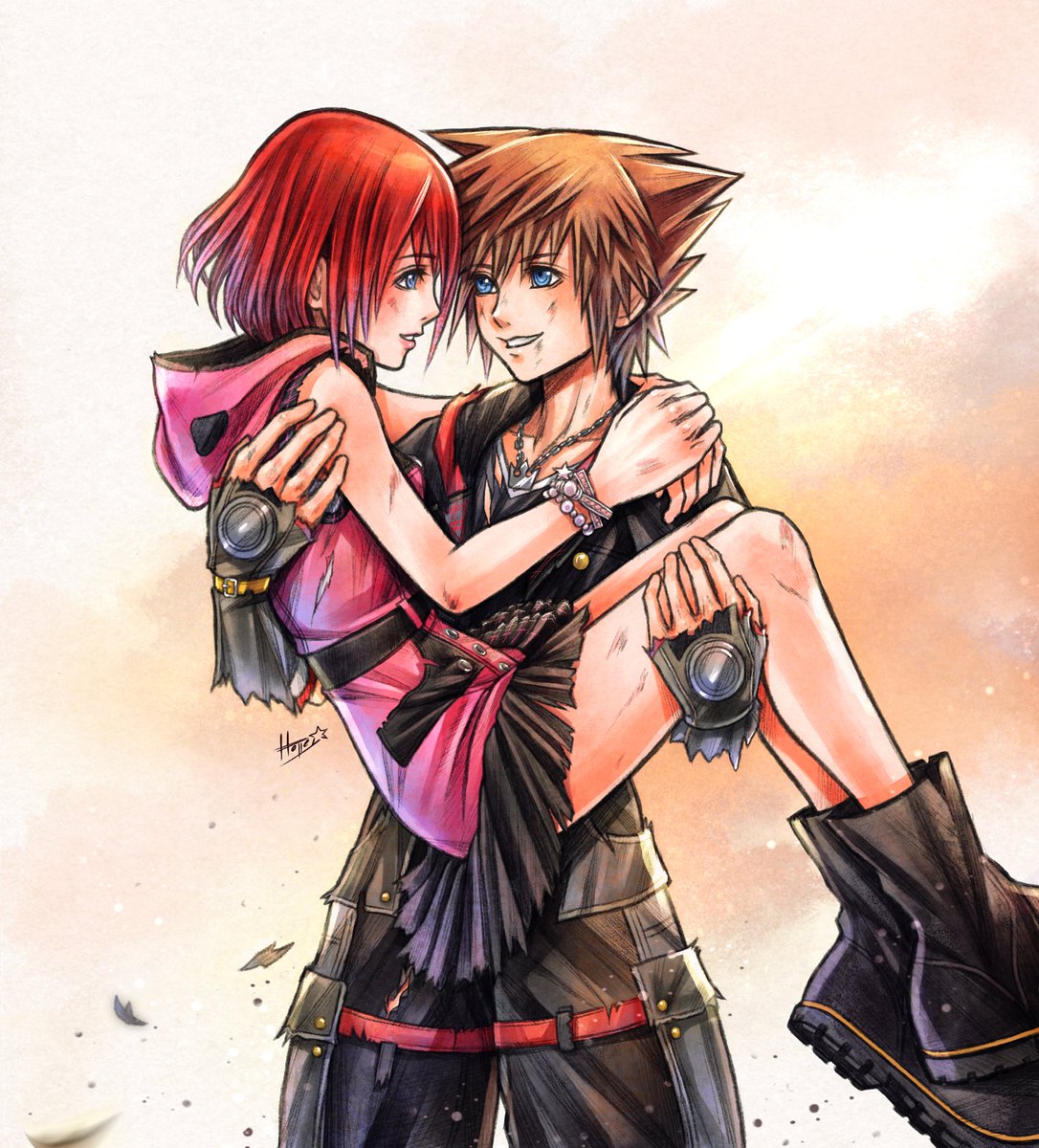 hollypolllyy's tweet image. After the battle - Sora and Kairi

Commissioned by @mcewen_matthew 
Thank you so much for this awesome commission, I loved drawing this ❤️🥺
#sora #kairi #kingdomhearts #SquareEnix 
More art and tutorials on my patreon patreon.com/holleysart