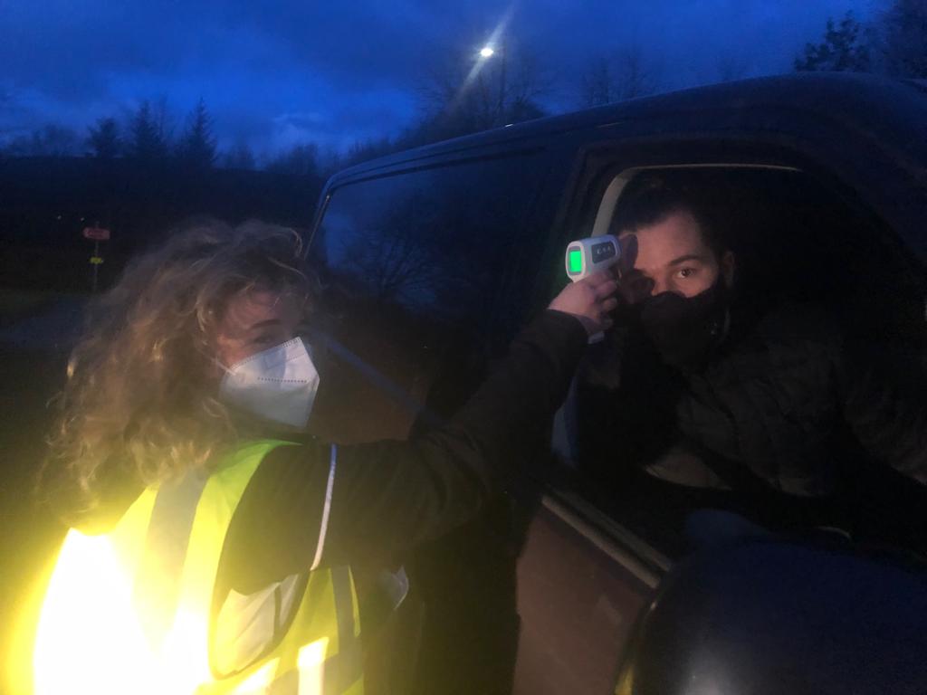 BlackCamelPic's tweet photo. It's #MeettheTeamMonday!

We're thrilled to introduce @_innesg, #Annika's cheery #CovidMarshal! Innes is responsible for taking temps every morning, handing out PPE &amp; keeping a watchful eye on set to ensure everyone is as safe as possible. Thanks Innes! 

@UKTV @GBH @screenscots https://t.co/AW4D00pKt7