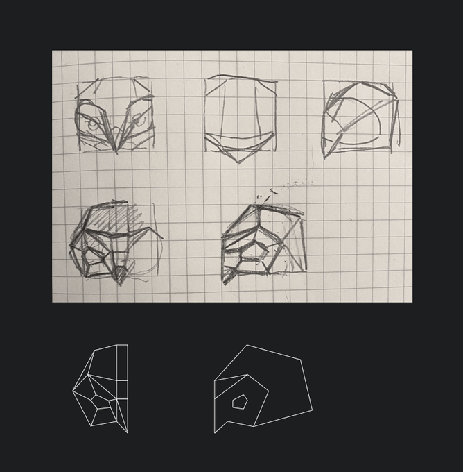 More process from this lil' guy 
