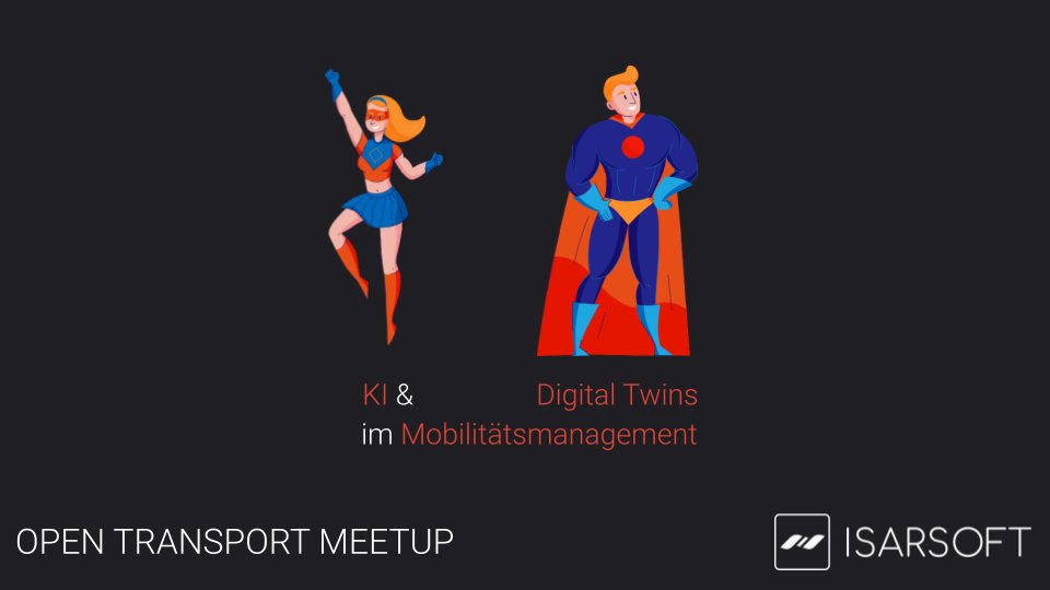 isarsoft's tweet photo. Beim #OpenTransportMeetup am Mittwochabend (24.02) um 8 Uhr dreht sich alles um die #Fahrgastauslastung im #ÖPNV. 
Wir freuen uns auf spannende Einblicke, einen offenen Austausch und einen Beitrag von Oskar Haller zu #KI &amp; #DigitalTwins.
➡️https://t.co/RryXtalQqt https://t.co/pa5AiwxAPg