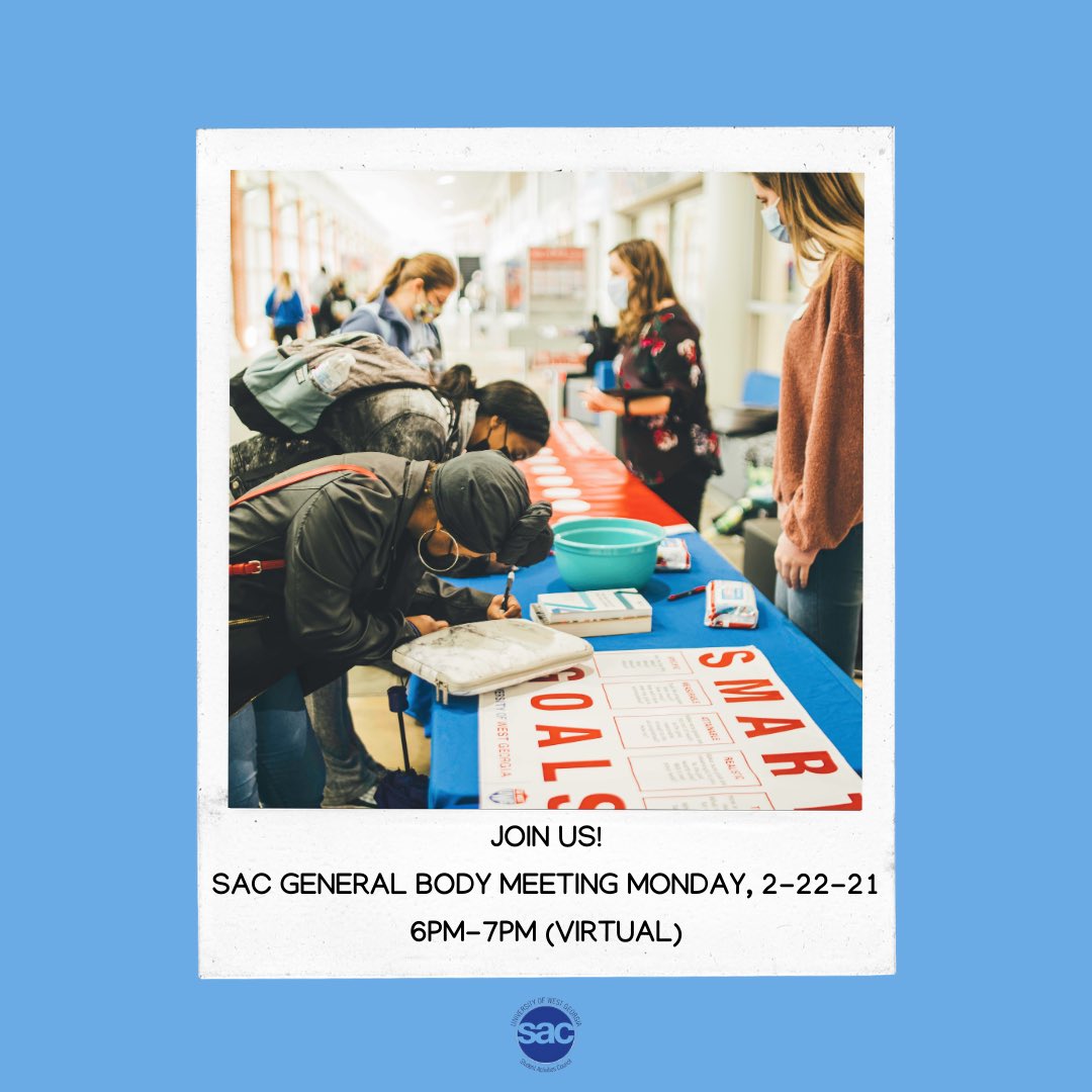 Tune in for our virtual general body meeting TODAY at 6PM. Use the link provided here: meet.google.com/ueg-iocy-anz
.
#uwg #uwg21 #uwg22 #uwg23 #uwg24