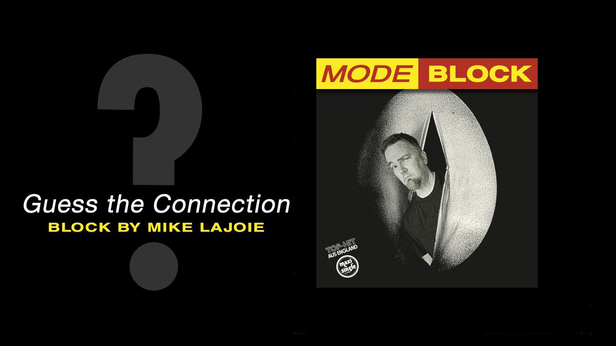 DepecheGlobal's tweet photo. #GuessTheConnection block tonight from @black_tonight on #ModeBlock. Listen at 8pm PT at https://t.co/tpJwkJPTuB https://t.co/DIVuX5nmYx