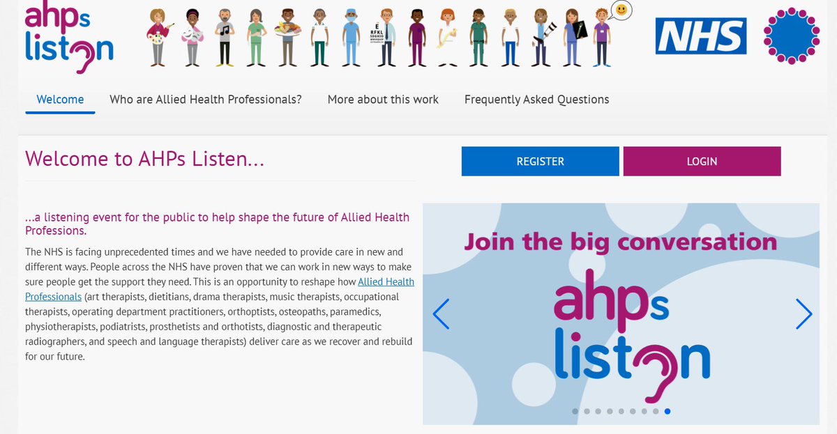 🚨New #AHPStrategy development alert 1st stage enables citizens to feed into our next strategy #AHPs please share widely with people in your personal & professional lives Ensure people in your community have chance to be heard! NOW OPEN 👉 ahpslisten.org/welcome #AHPsListen