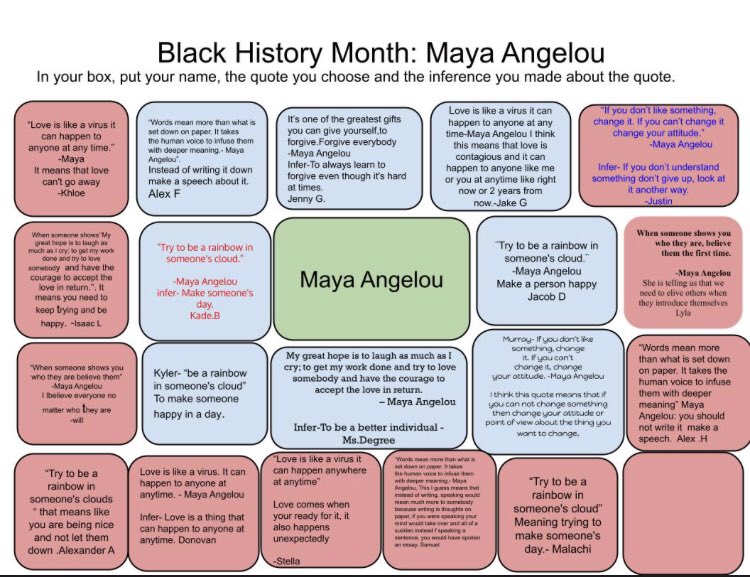 MsDegree5's tweet photo. Celebrating Black History Month with my wonderful kids! @BallentinePTA @BESFirefly https://t.co/TI7dzwR02x