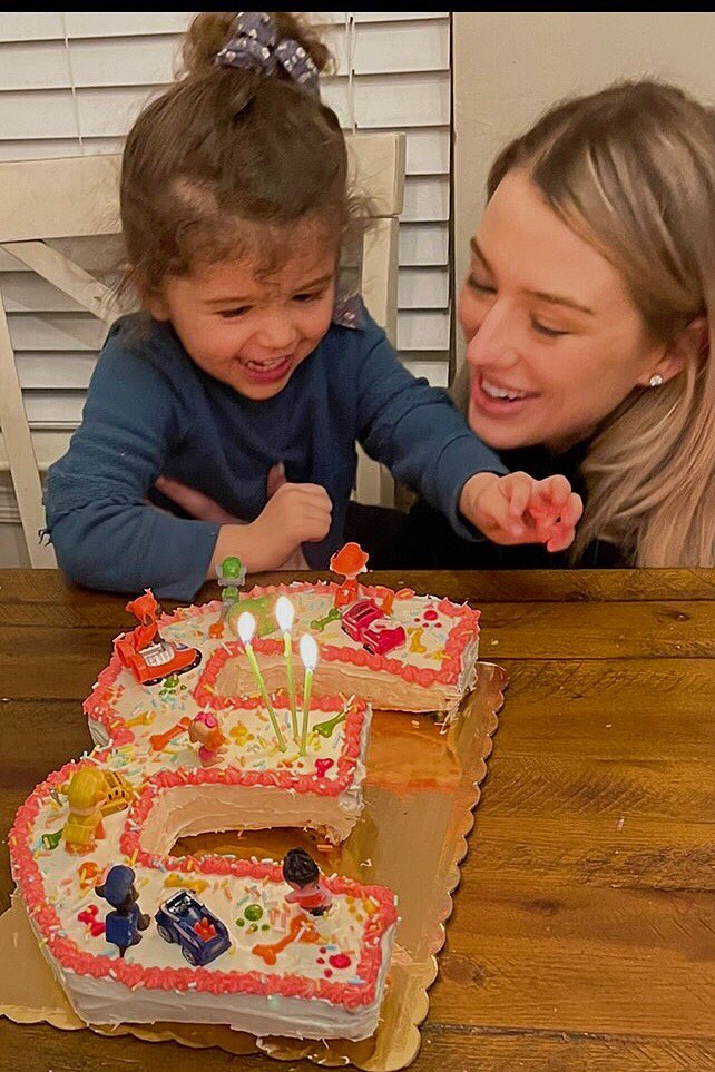 I made these.

The cake and the baby girl.

Happy birthday to my caboose baby