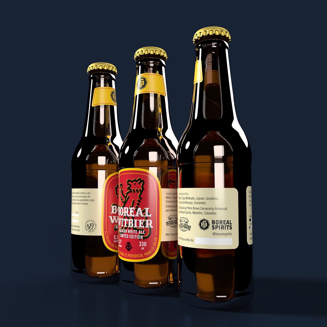 noblanco's tweet photo. Diseño de etiqueta 
Beer label design https://t.co/aDHJ0ttwnD