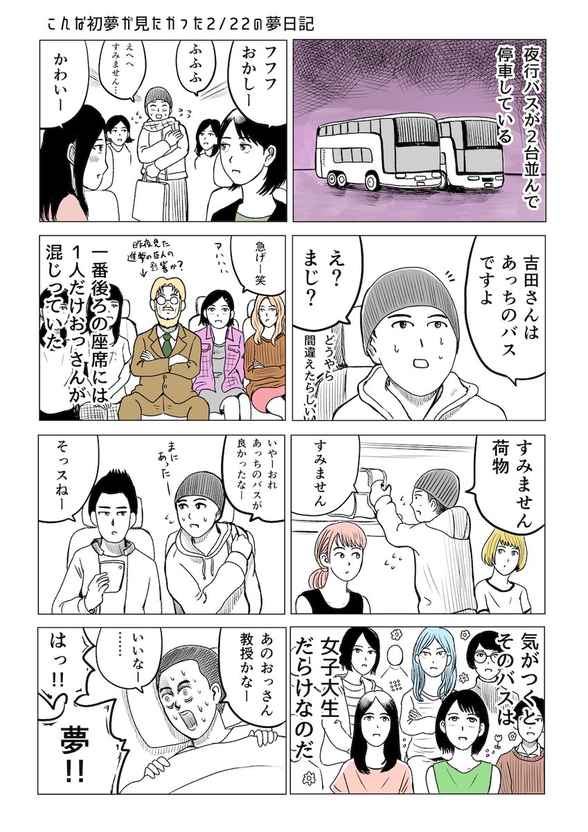 夢日記2 22 吉田貴司の漫画