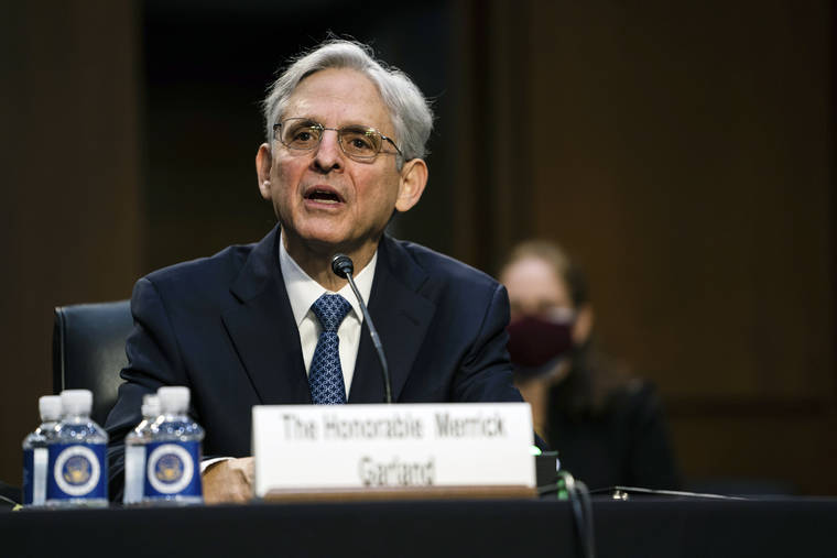Attorney General nominee Merrick Garland vows Capitol riot will be top priority