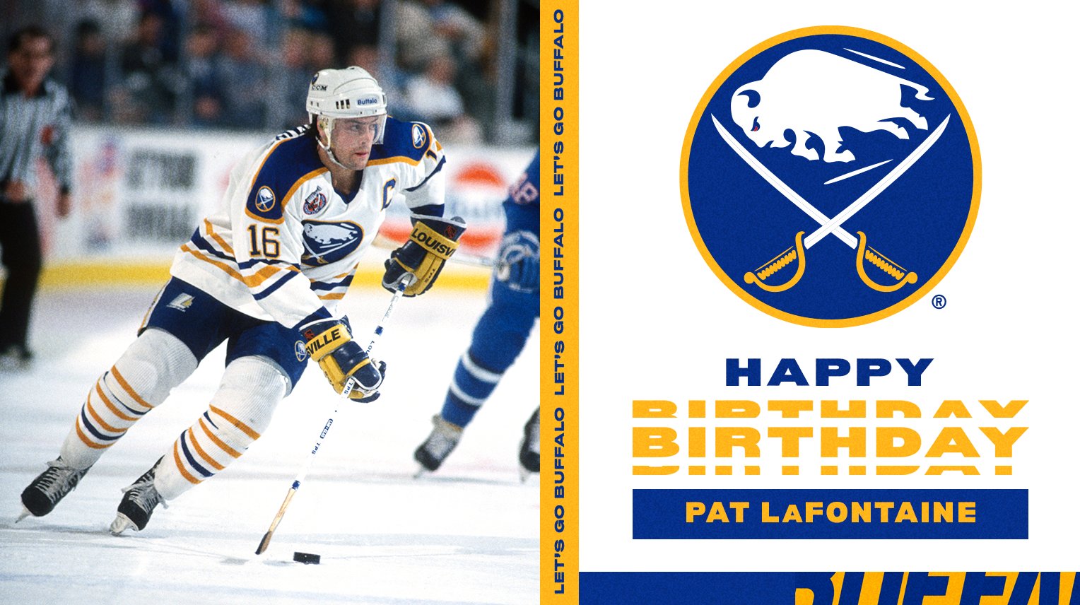 Happy birthday to Pat LaFontaine! 