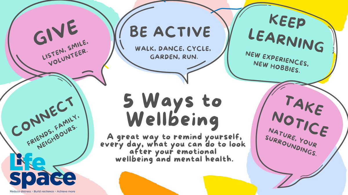 Simple things that can make every day feel better - what could work for you? 👇 #StayWellStratford #SWS21