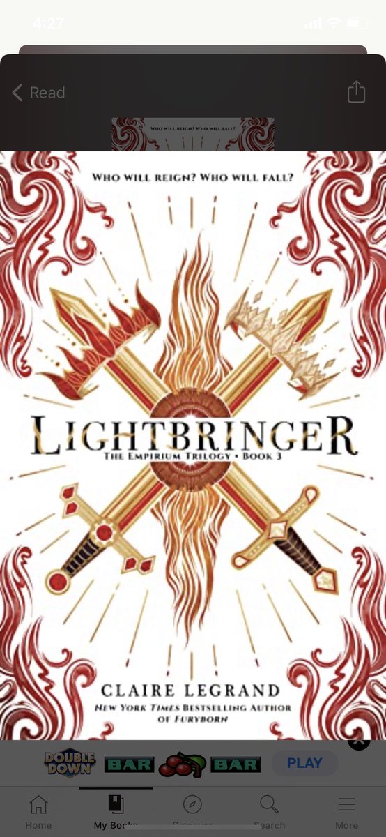 32/2021 LIGHTBRINGER. I liked the message but still not sure how I feel about the series as a whole.  #caitreads