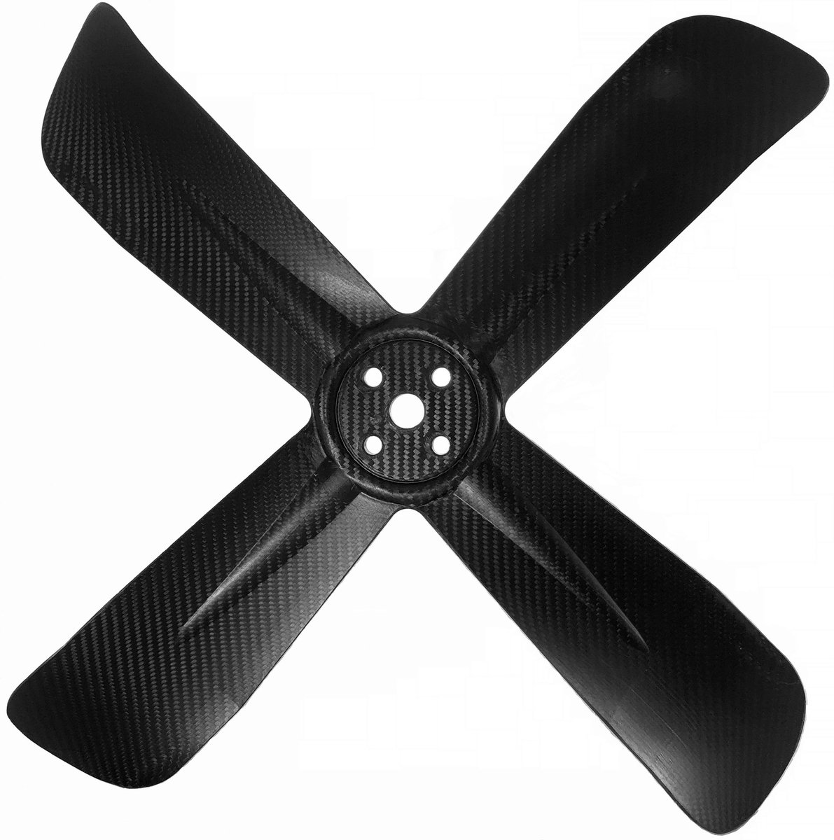 Feeling hot and heavy? Here’s the solution. Carbon fiber fan blades. Give us a call.