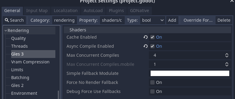 RandomPedroJ's tweet photo. I've added asynchronous compilation of shaders (+ caching) to #GodotEngine (GL ES 3)!

👉Goal: reduce stalls due to shader compilation.

It's somewhat experimental, but already used in production in some project.

https://t.co/LTIzhQe2Ws

Feel free to test it and give feedback. https://t.co/2f3MfivQQn