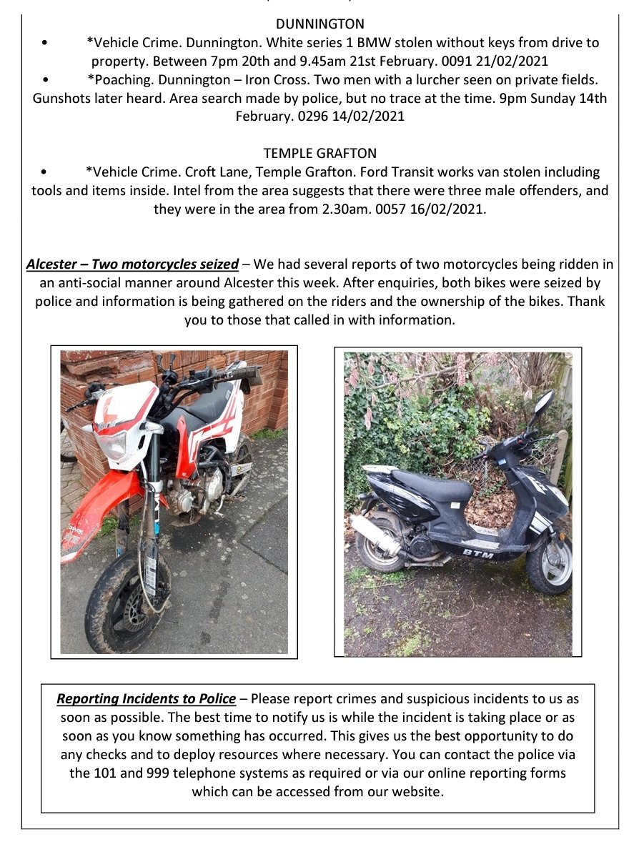 Alcester SNTs tweet media