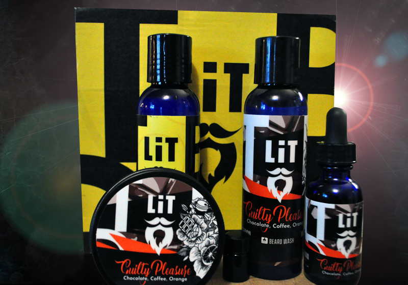 Just got another delivery of PURE AWESOME from <a href="/LITBeardCo/">LiT Beard Co</a>!! This new Guilty Pleasure line is crazy good!  Thanks for the Wisco Whiskey for the son as well! Thanks guys, you are literally the BEST.