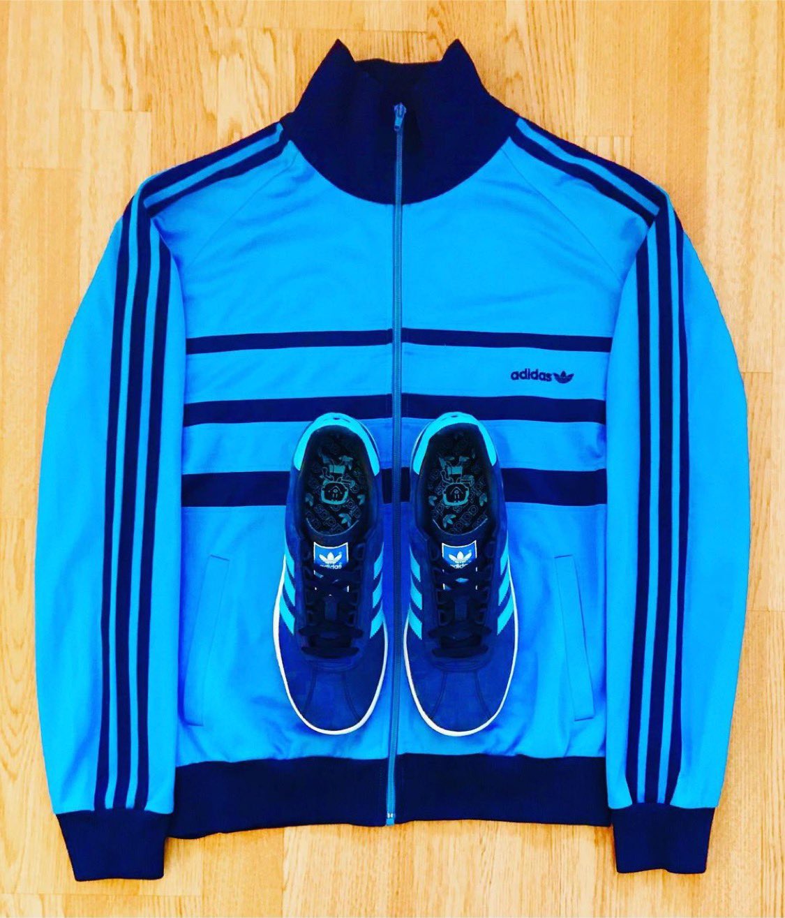 Adidas trimm trab jacket best sale
