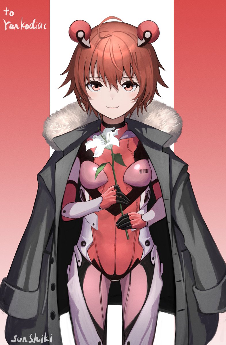 Its Mecha Monday! Going to start posting about my Lancer RPG game more, about the story and stuff that players are up to. We are nearly done with our first mission. Plus ive fallen in love with Yan in plugsuits. Art by  @axy_aezuro ,  @JunShiki_kai  @hironi3 and  @haonfest_art