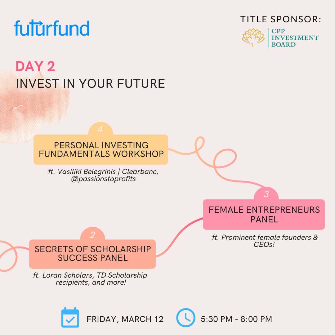 Get an insight into the Women &amp; Financial Literacy conference! Over the 2 days, attendees can expect:

🖥️ (X3) Panels w/prominent women in financial literacy
🌐 (X2) Networking sessions to expand your horizons
🏦 (X1) Engaging workshop on personal investment