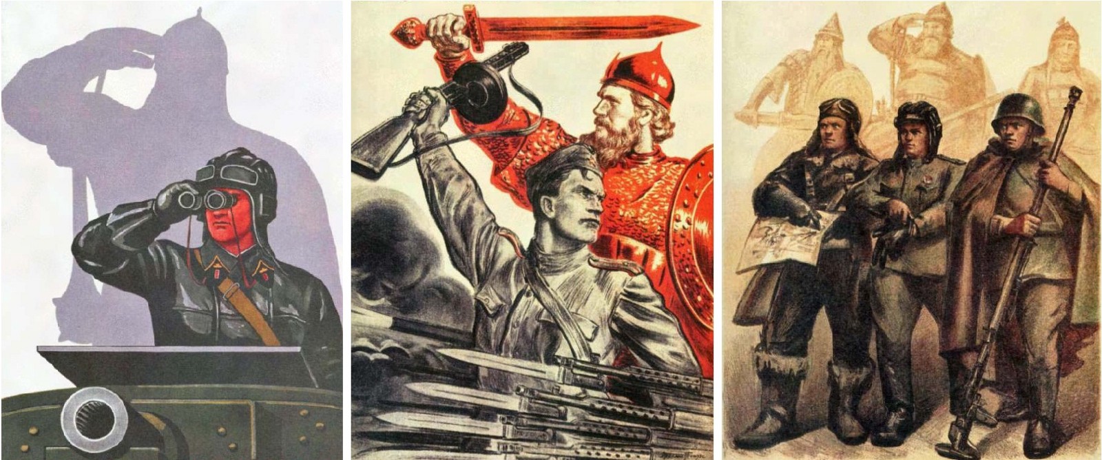 Плакат Александр Невский Великой Отечественной