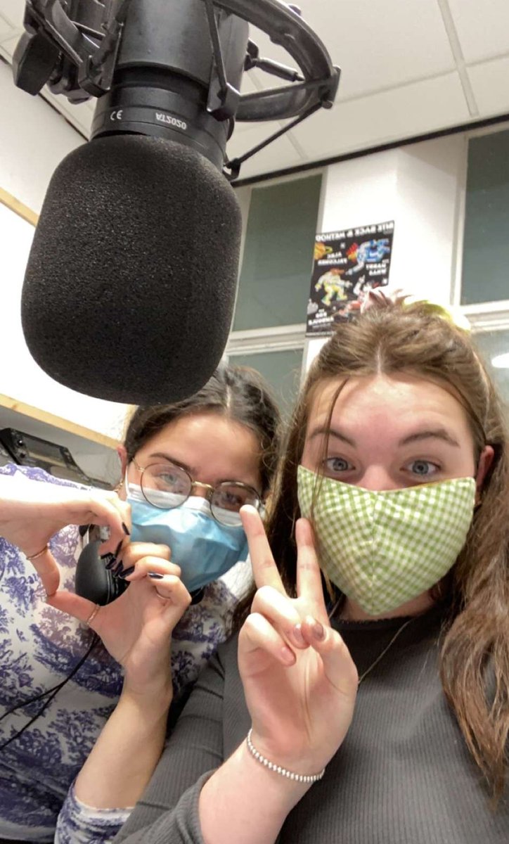 titsfortat__'s tweet photo. hey titties we're serafina and jess and we host a radio on @FuseFM about feminism and pop culture!! this semester we're on air alternate sundays at 10am so tune in for some bangers and some really funny really engaging and really insightful feminist discussion xoxo https://t.co/KpHZpJA0vz