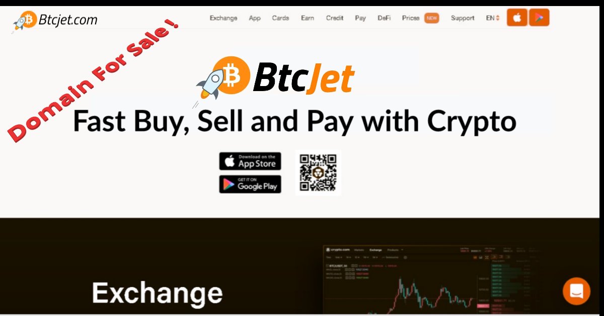 BtcJet•com alan adı satılıktır.  #alanadi #domainnames #domains #domain #bitcoin #btc #kriptopara #eth #para #dijital #coin #alanadı #altcoin #altcoins #blockchain #mining #para  #cryptocurrency #wallet #startup #girişimcilik #startups   #girisim #etc #fintech #fintechstartup